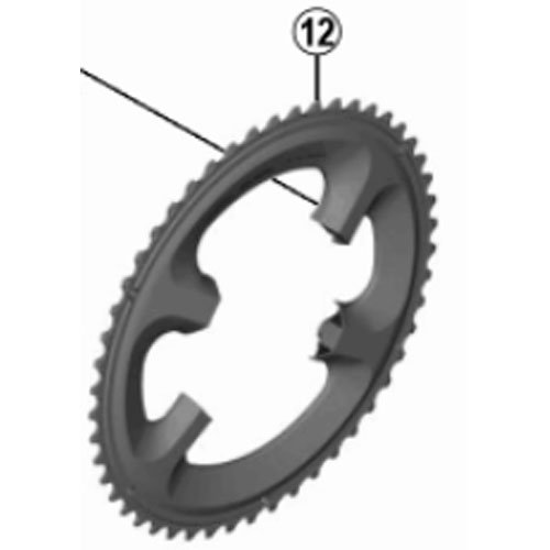 Shimano 105 52T klinge ø 110 mm