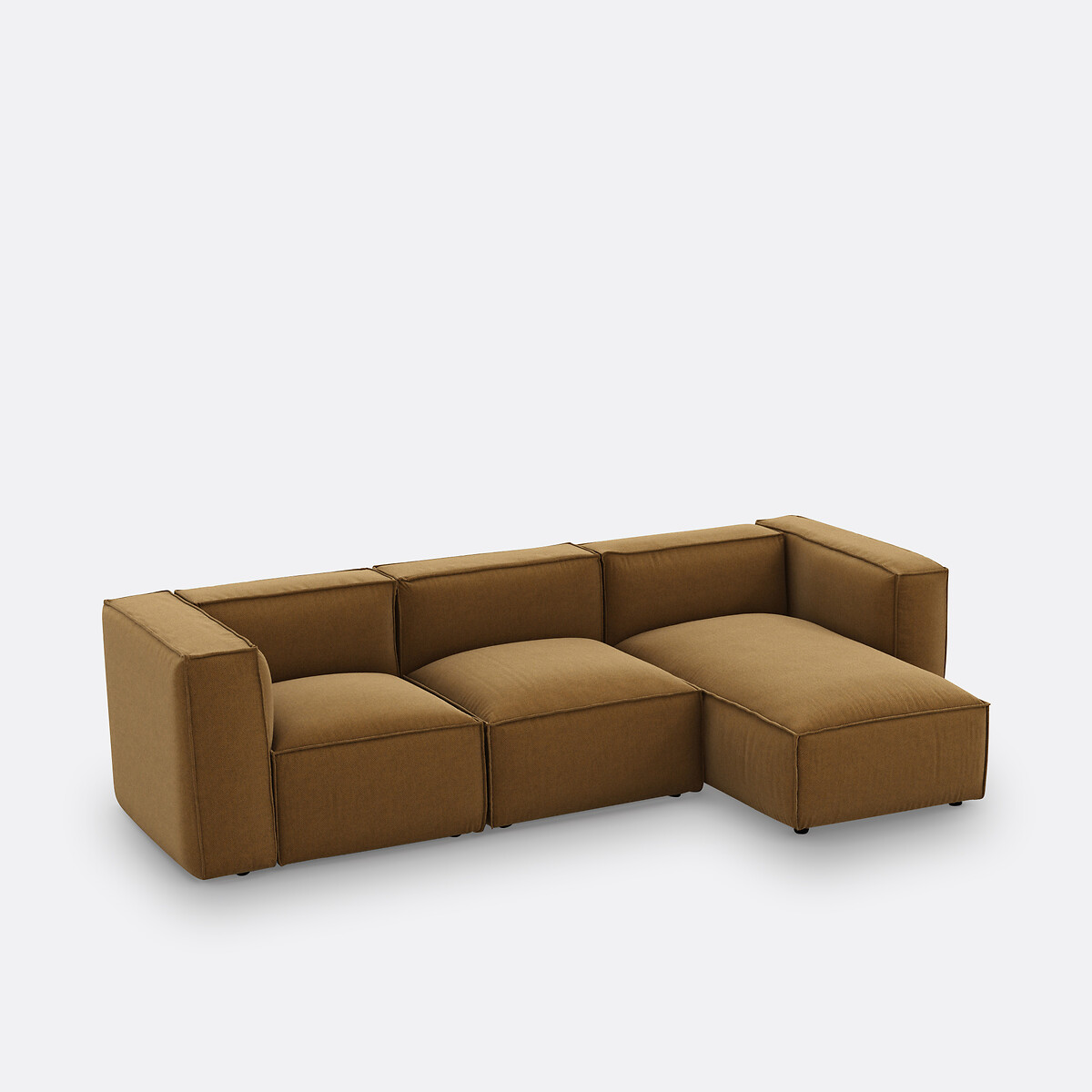 LA REDOUTE INTERIORS<br>Poltrona modular em tecido texturizado, Seven