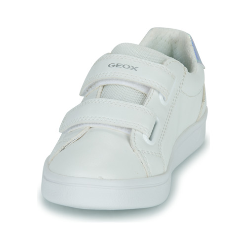 Geox - J DJROCK GIRL A - Blanc / Iridescent