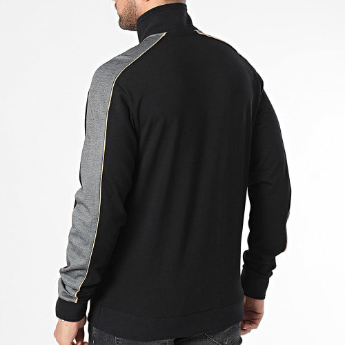 Veste Zippée A Bandes 50511041 Noir