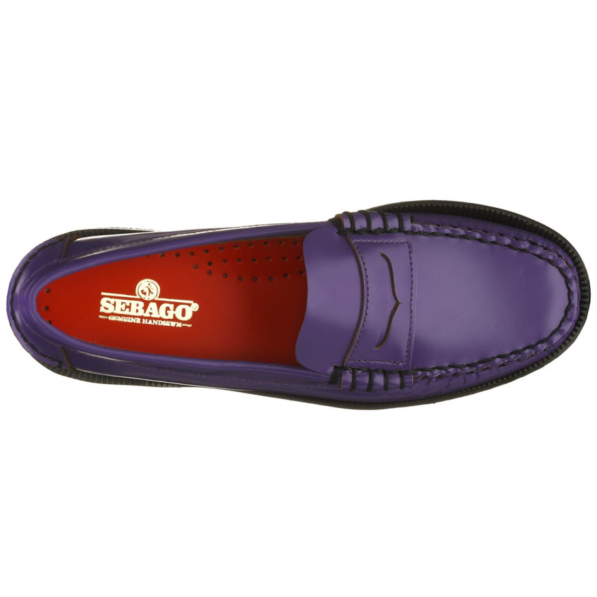 DAN PURPLE OUTSIDERS MOCASSIN-Mocassin pour femme en cuir