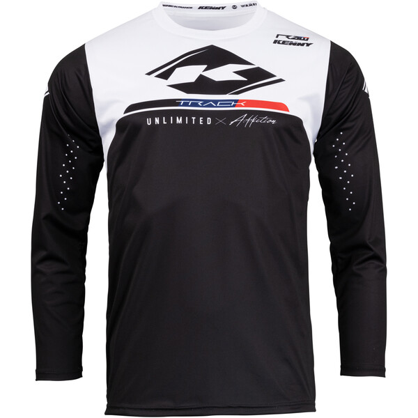 Kenny - Maillot Enfant Track Raw Kid - 2023 Noir / Blanc
