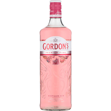 Gin m. hindbær og jordbær