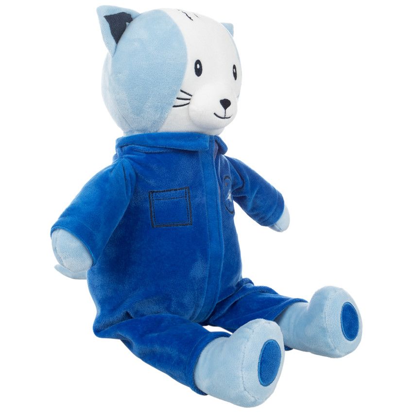 Chat astronaute en peluche - Bleu