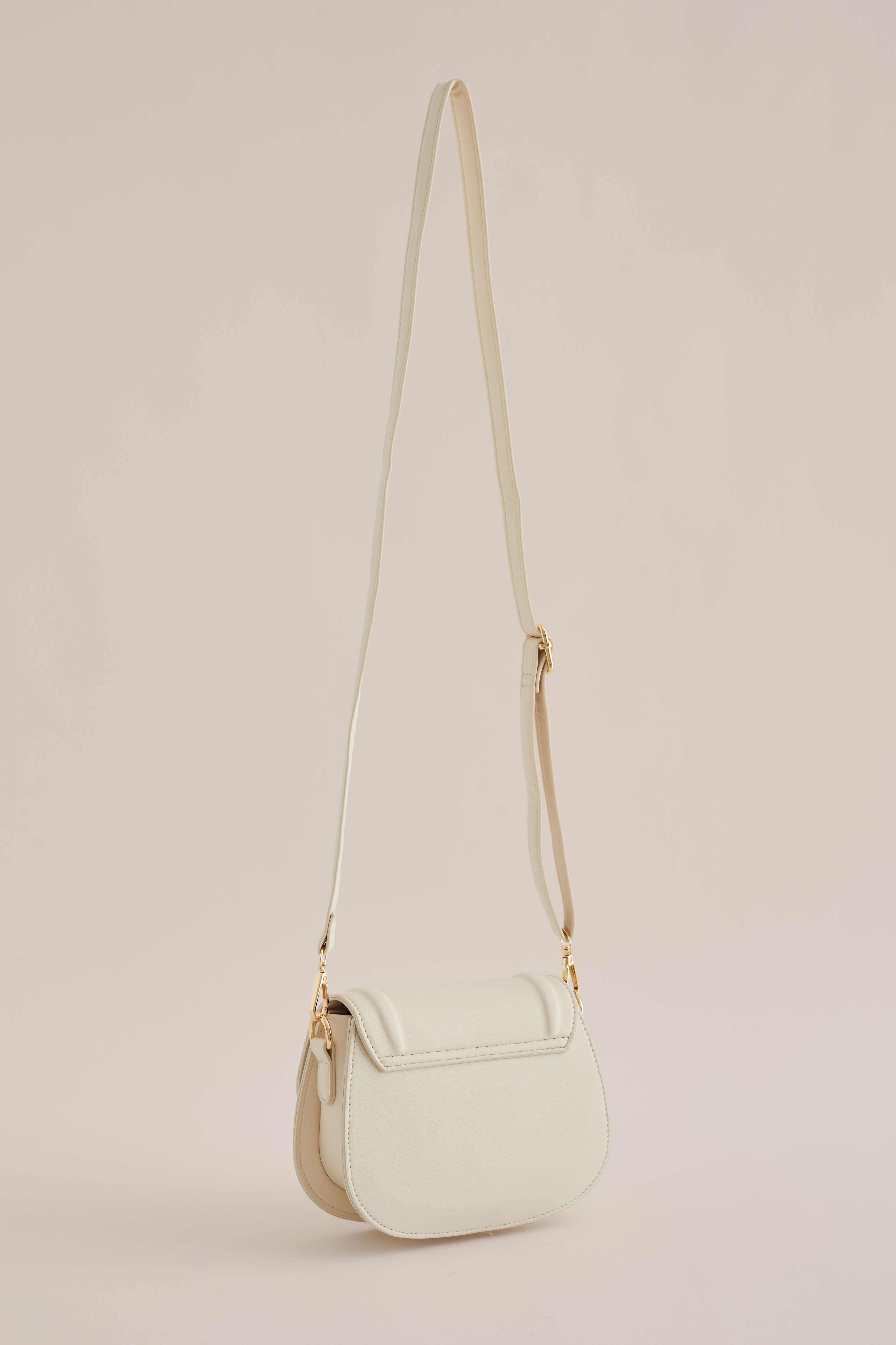 Crossbody tas WE Fashion Gebroken wit