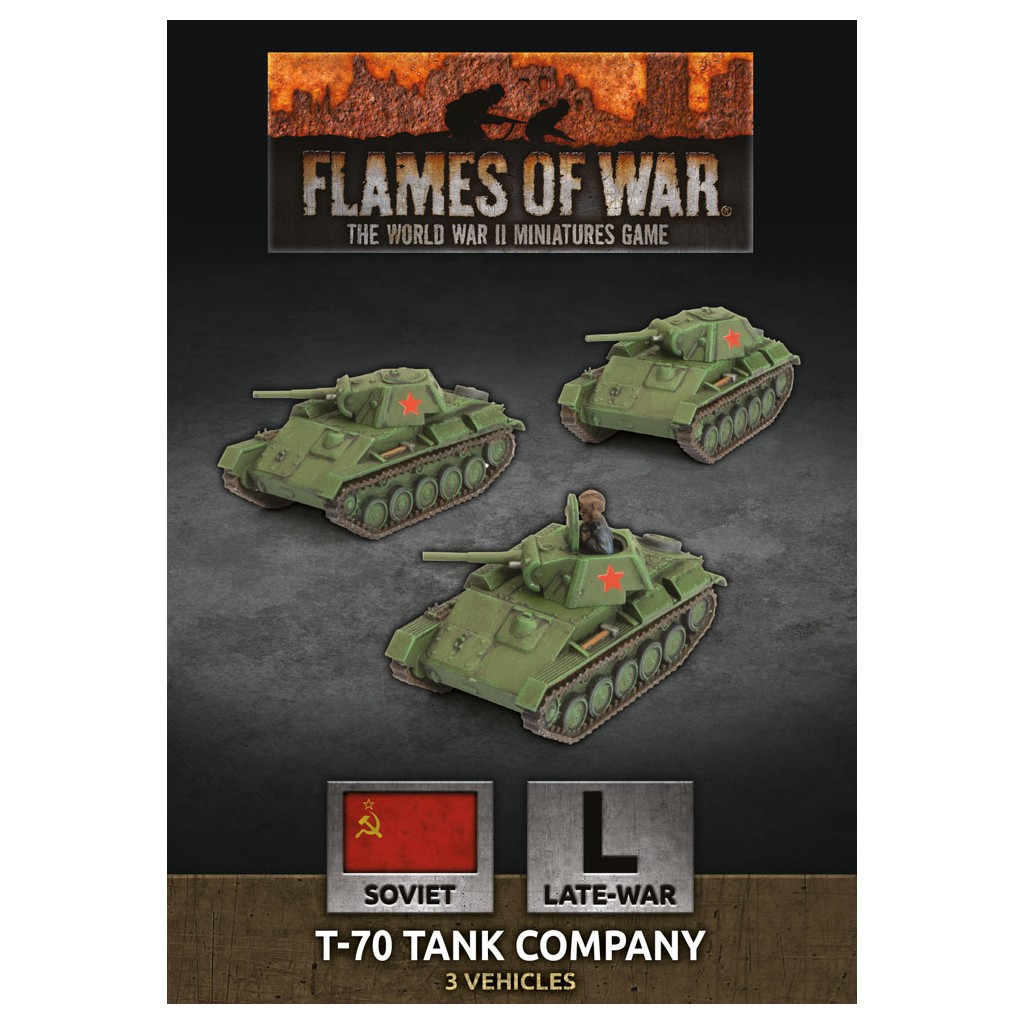 Flames of War - T-70 Tank Company