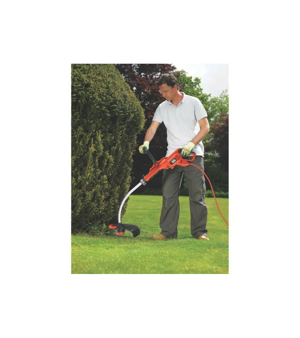Black&decker coupe-bordures électrique 700 w 33 cm gl7033