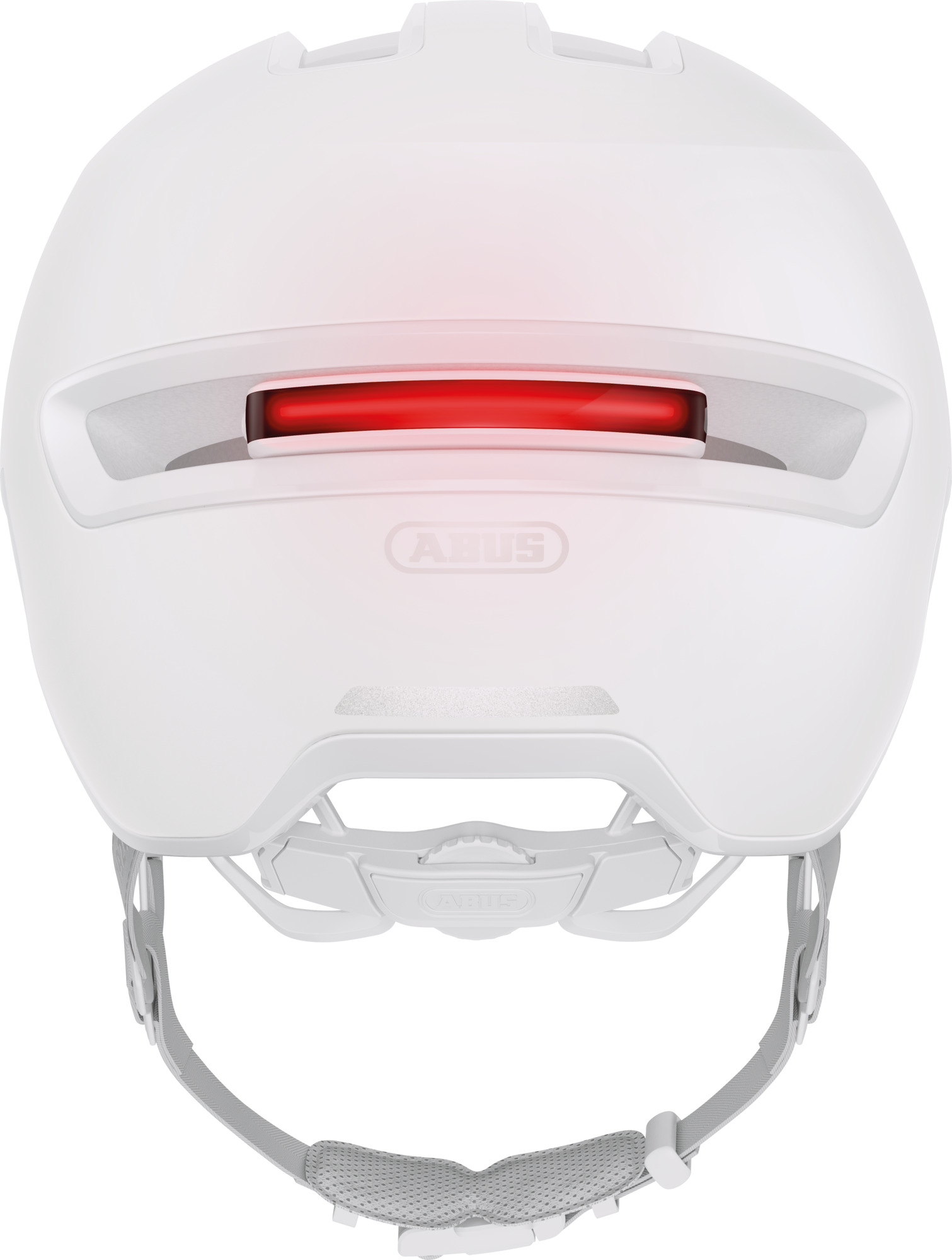 ABUS HUD-Y ACE cykelhjelm LED Pure White