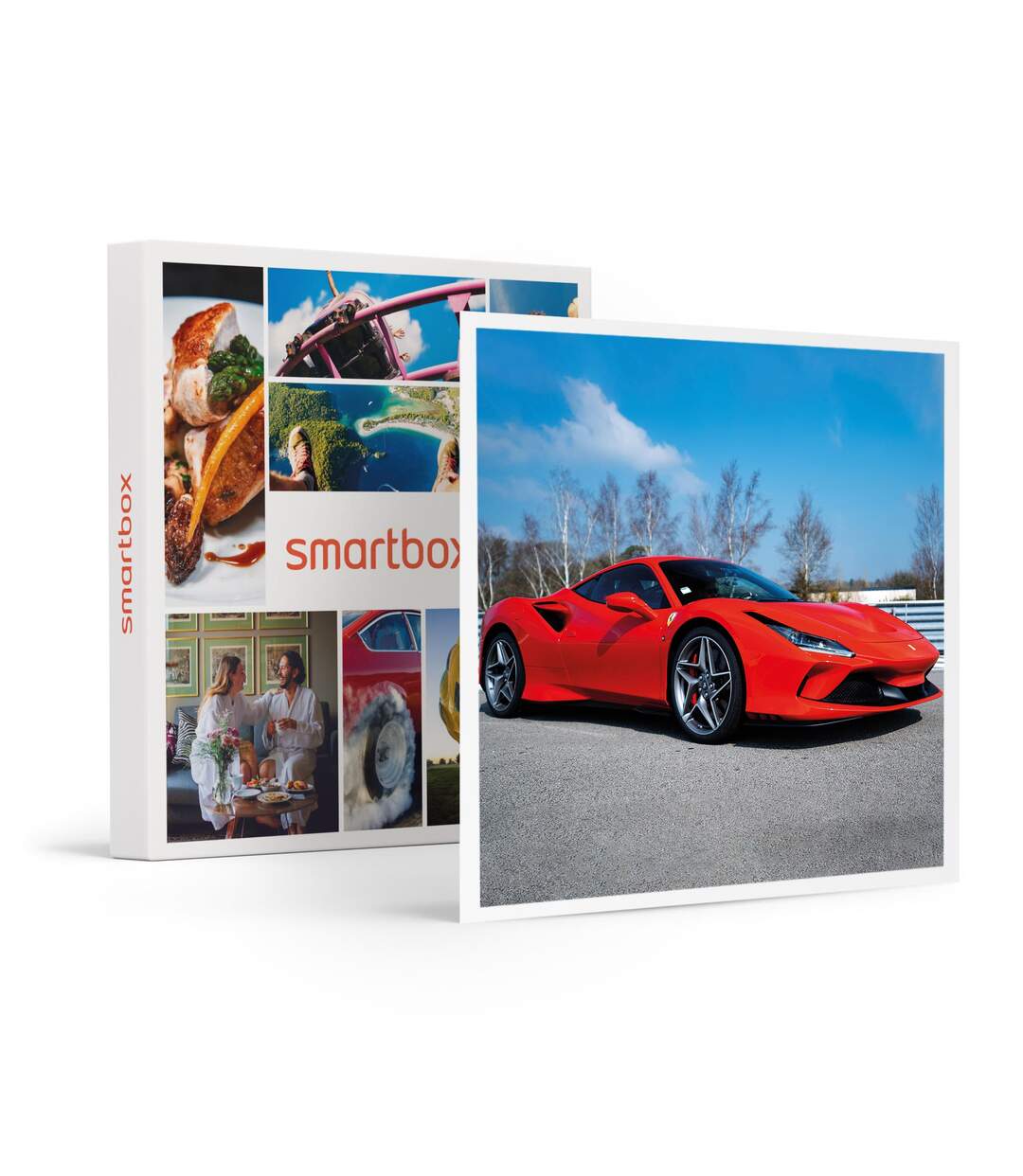 Circuit Château Gaillard : 6 tours au volant d'une Ferrari F8 Tributo - SMARTBOX - Coffret Cadeau Sport & Aventure