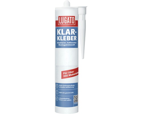 Lugato 1K Heldere Lijm Montagelijm Transparant 300 g