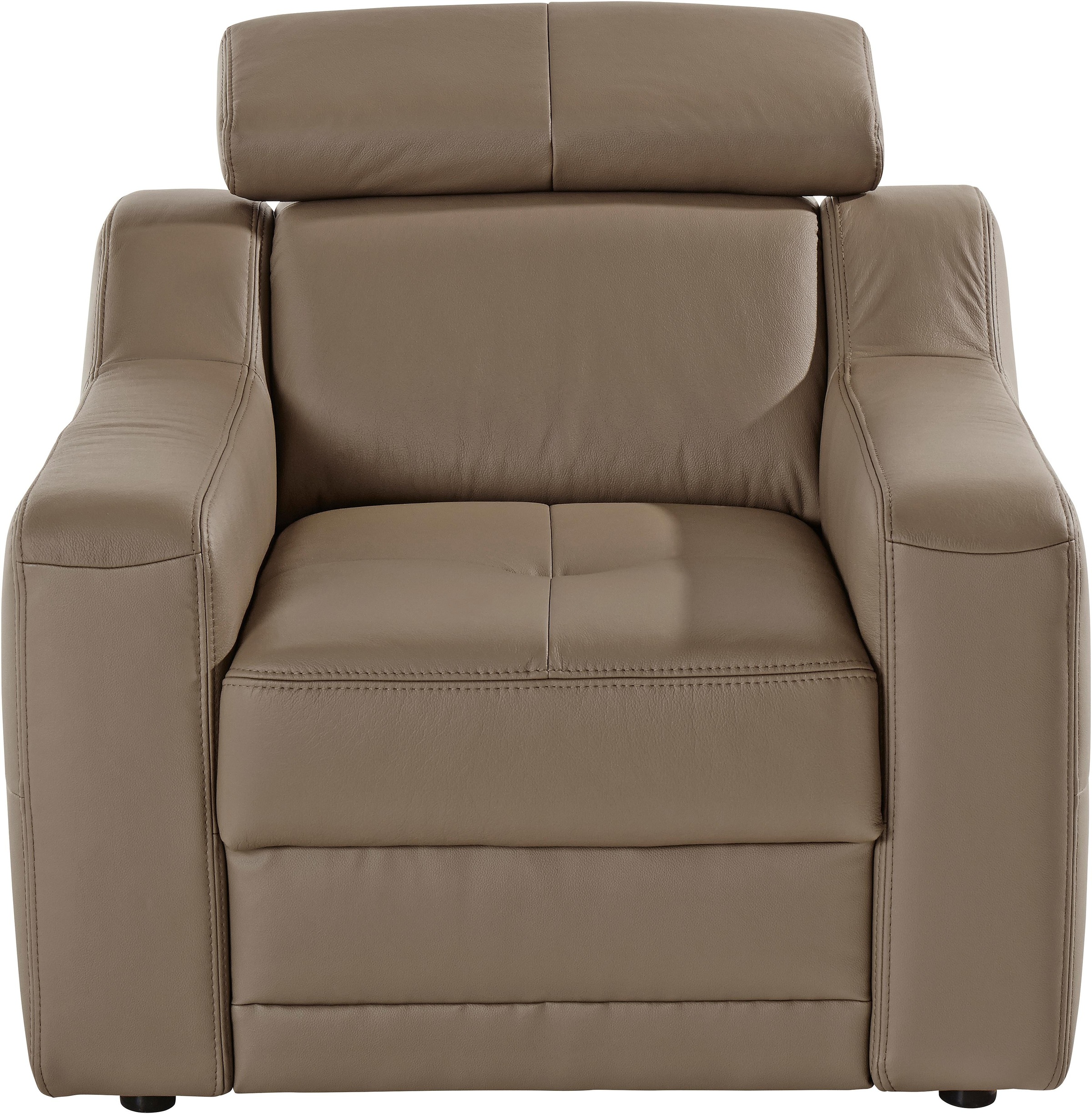 exxpo - sofa fashion Sessel »Lotos, Loungesessel« mit Kopf- bzw. Rückenteilverstellung