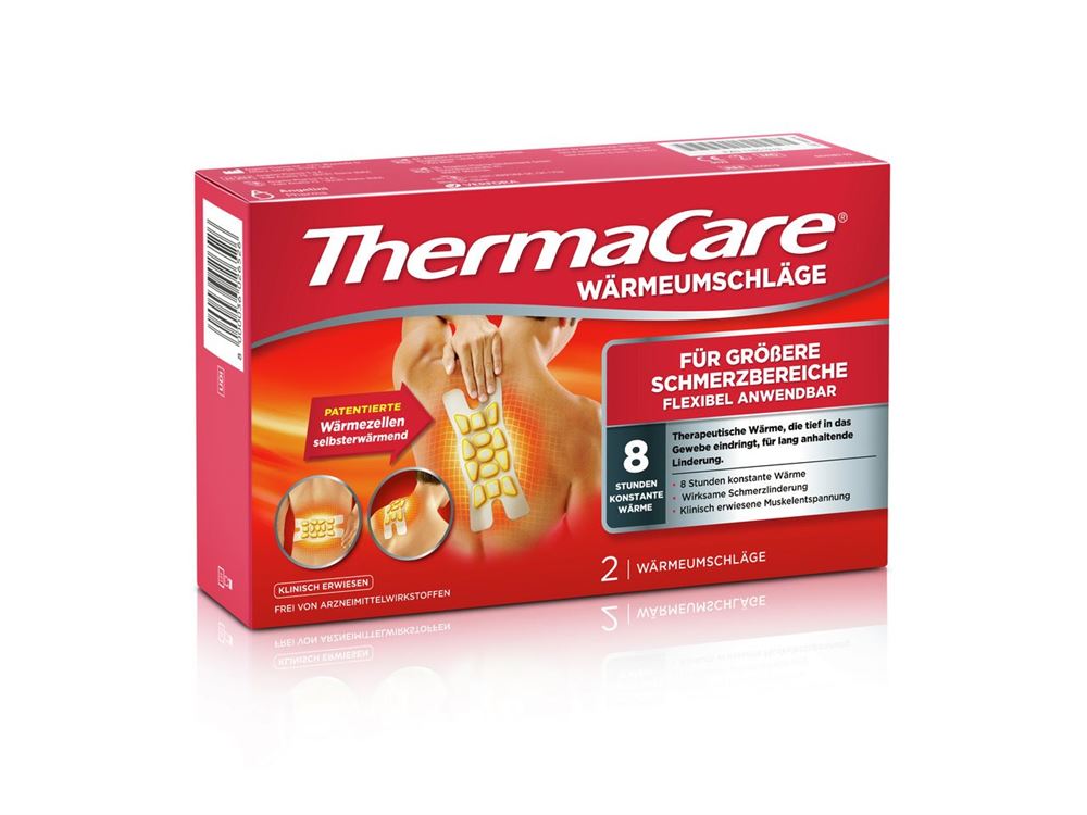 THERMACARE grössere Schmerzbereiche Patch n 2 Stk