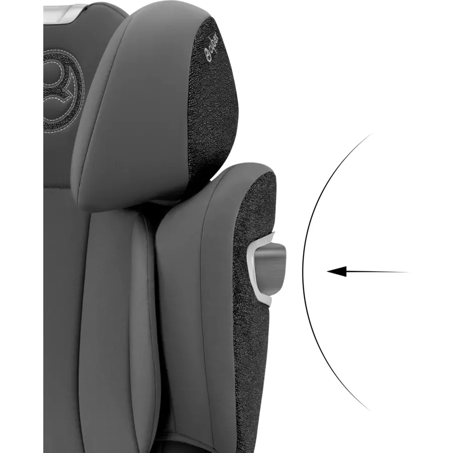 cybex PLATINUM Kindersitz Solution T I-Fix Mirage Grey