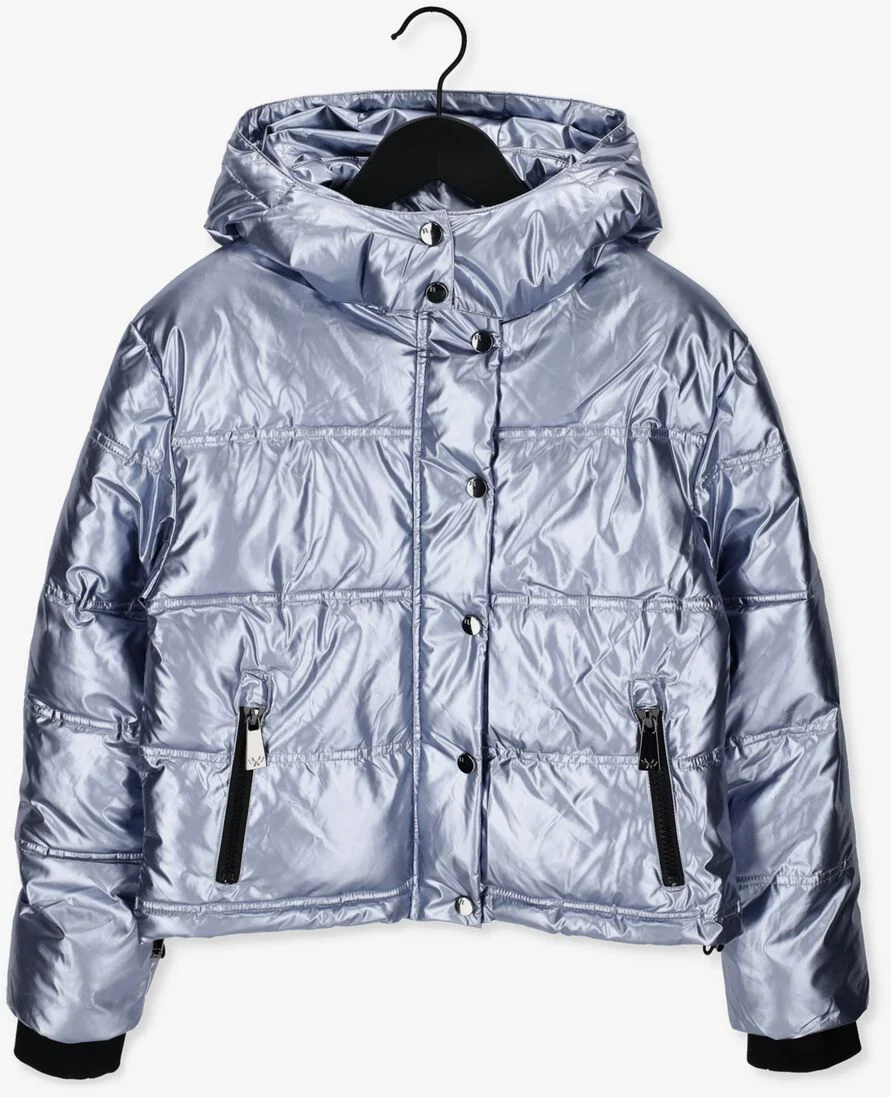 FRANKIE & LIBERTY metallic frankie & liberty gewatteerde jas felicia puffer coat metal