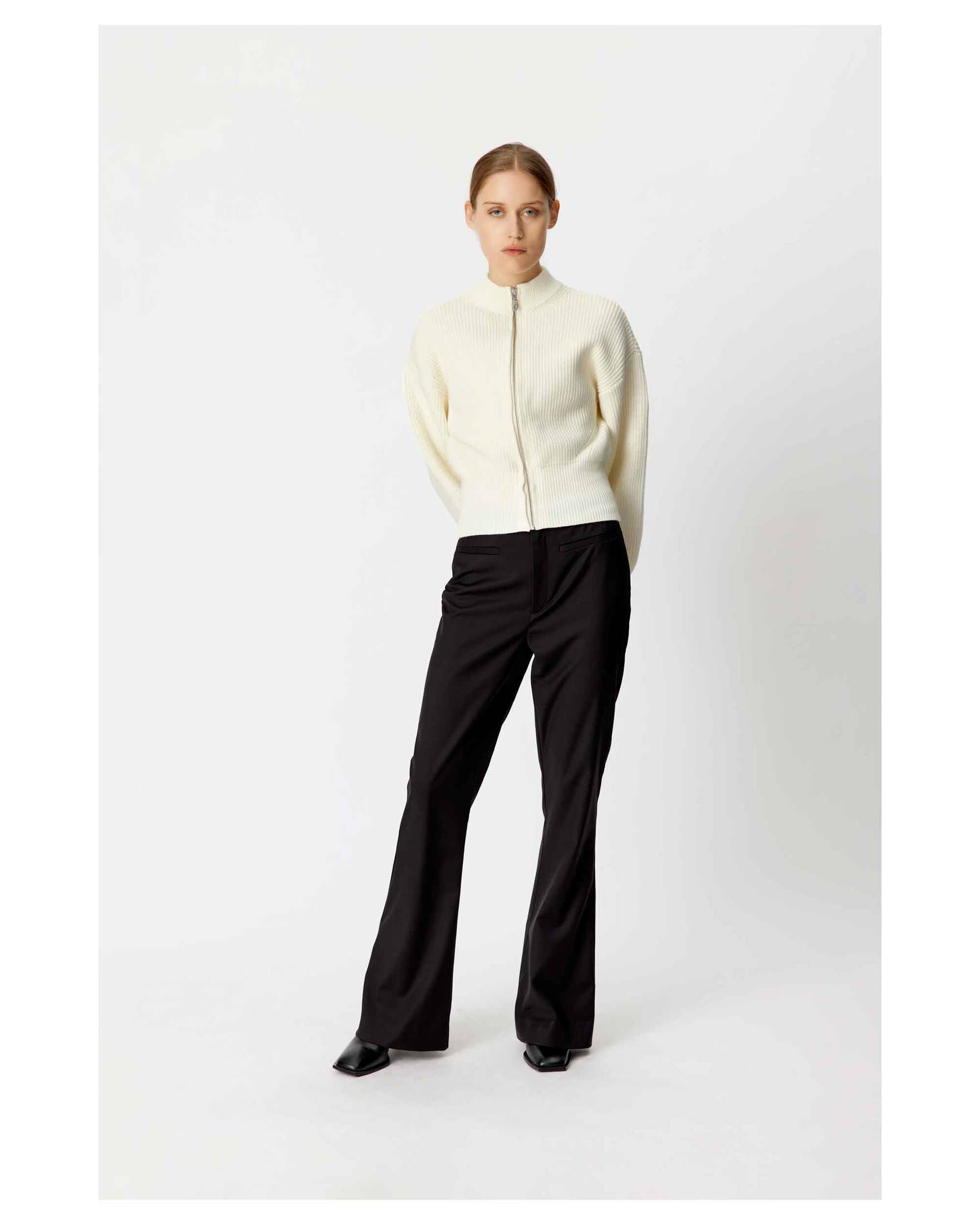 GESTUZ| Damen Hose PAULAGZ MW FLARRED PANTS