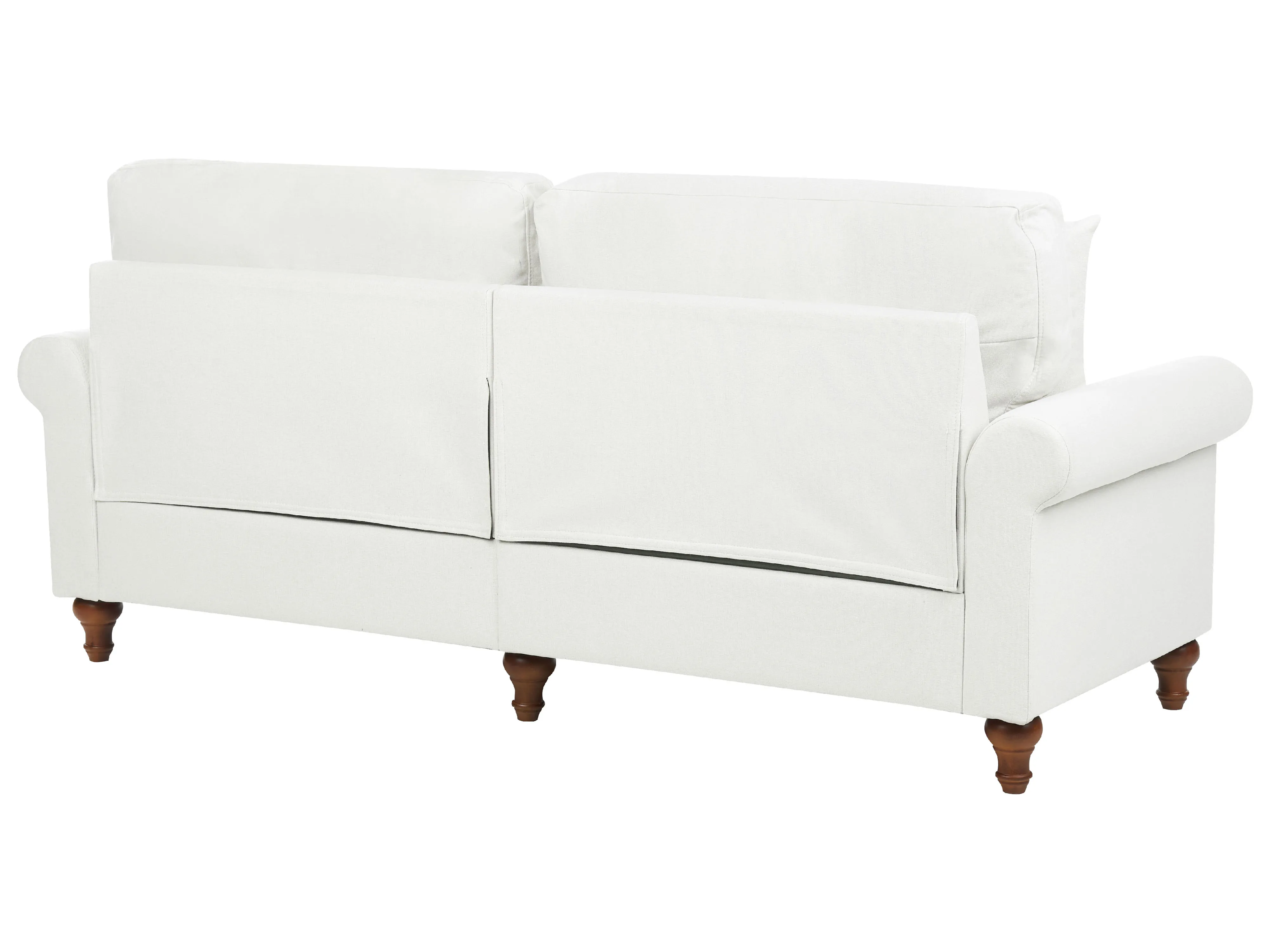 Bank 3-zits GINNERUP Stof Gebroken wit