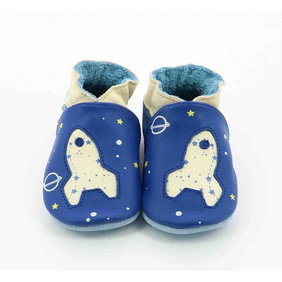 Chaussons planet travel   Bleu foncé        17/18   de               Robeez