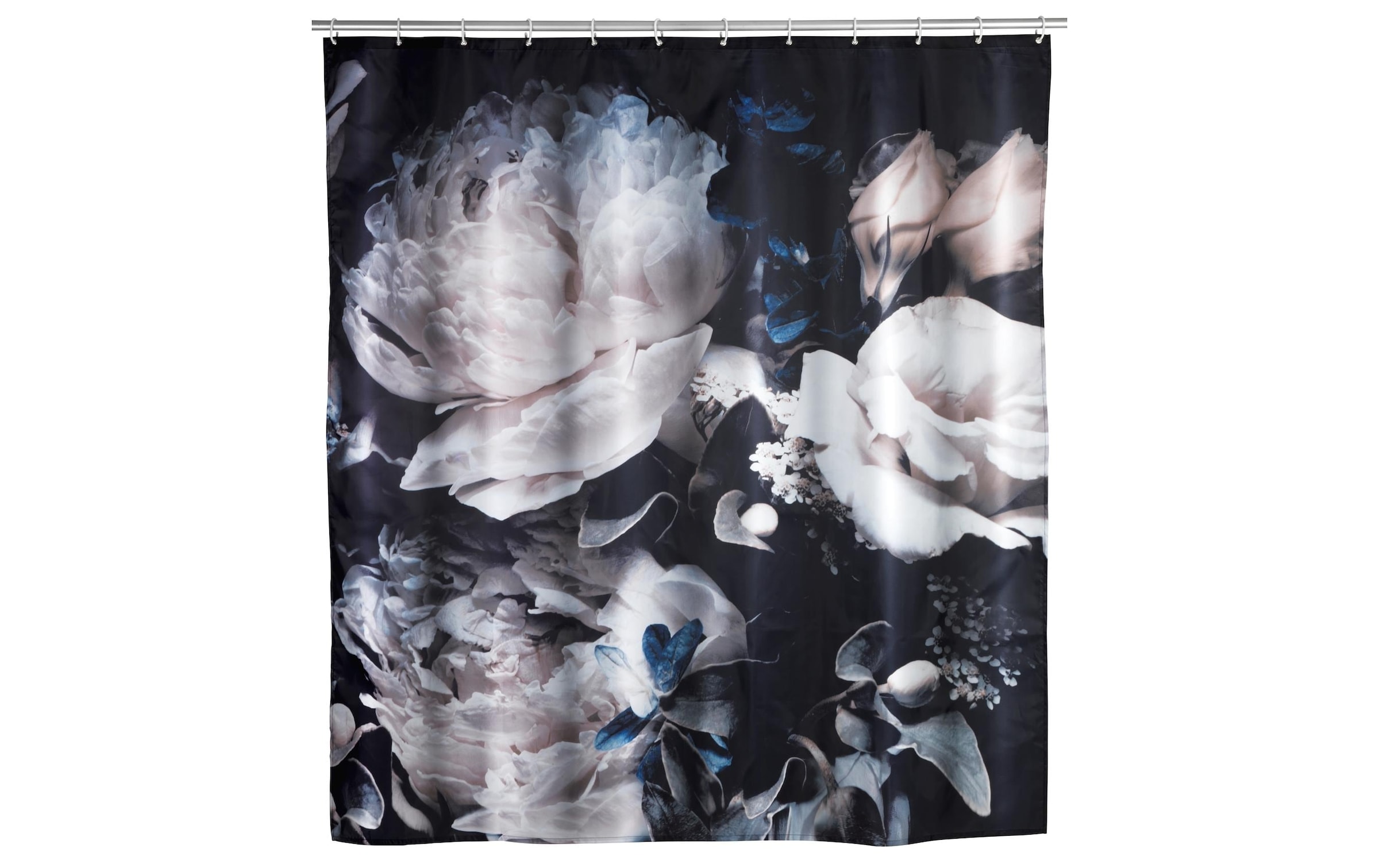 WENKO Duschvorhang »Peony Anti-Schimmel« Breite 180 cm