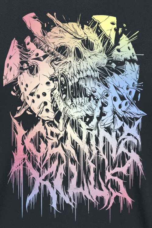 Pastel Skull | Ice Nine Kills T-Shirt Manches courtes
