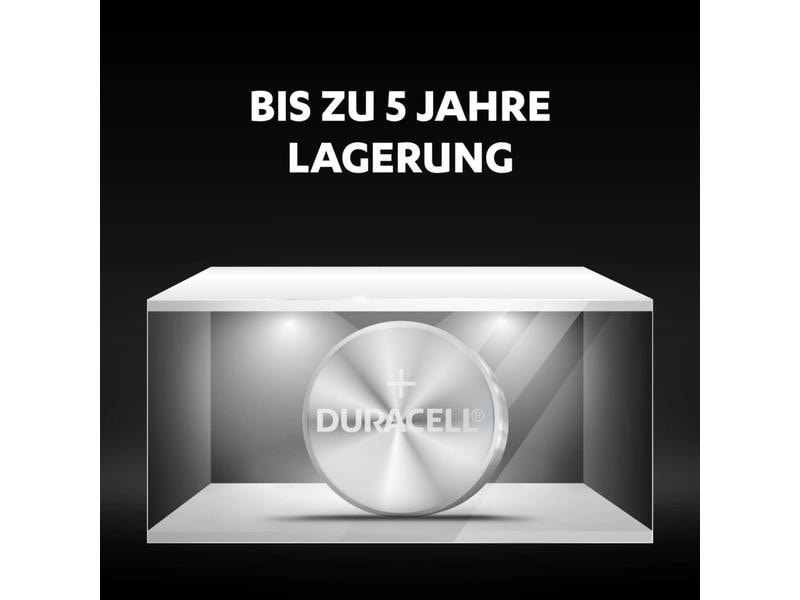 Duracell Knopfzelle Alkaline LR44 , 2 Stück Knopfzelle, 2 Stück
