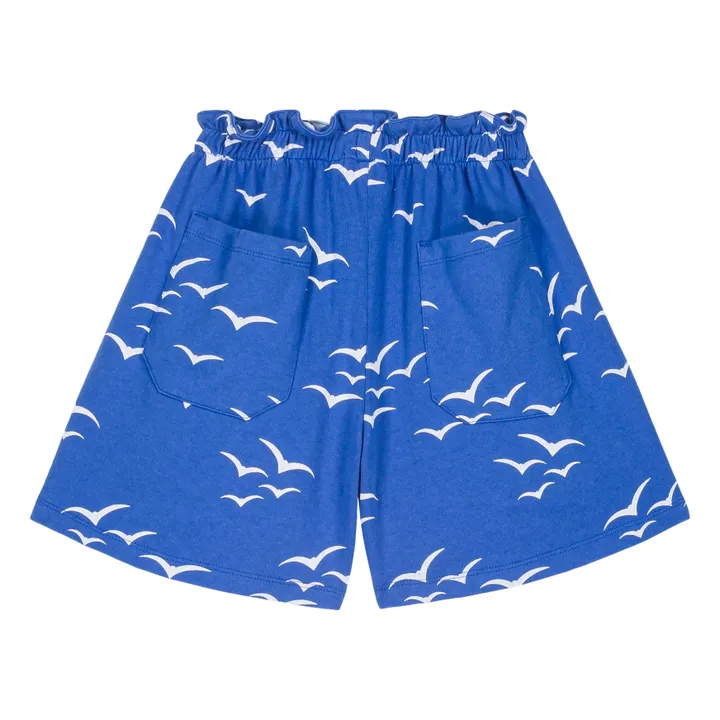 We Are Kids Short Matteo Oiseau Coton Bio | Bleu