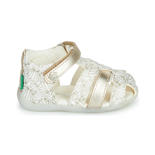 Kickers - BIGFLO-2 - Blanc / Argent