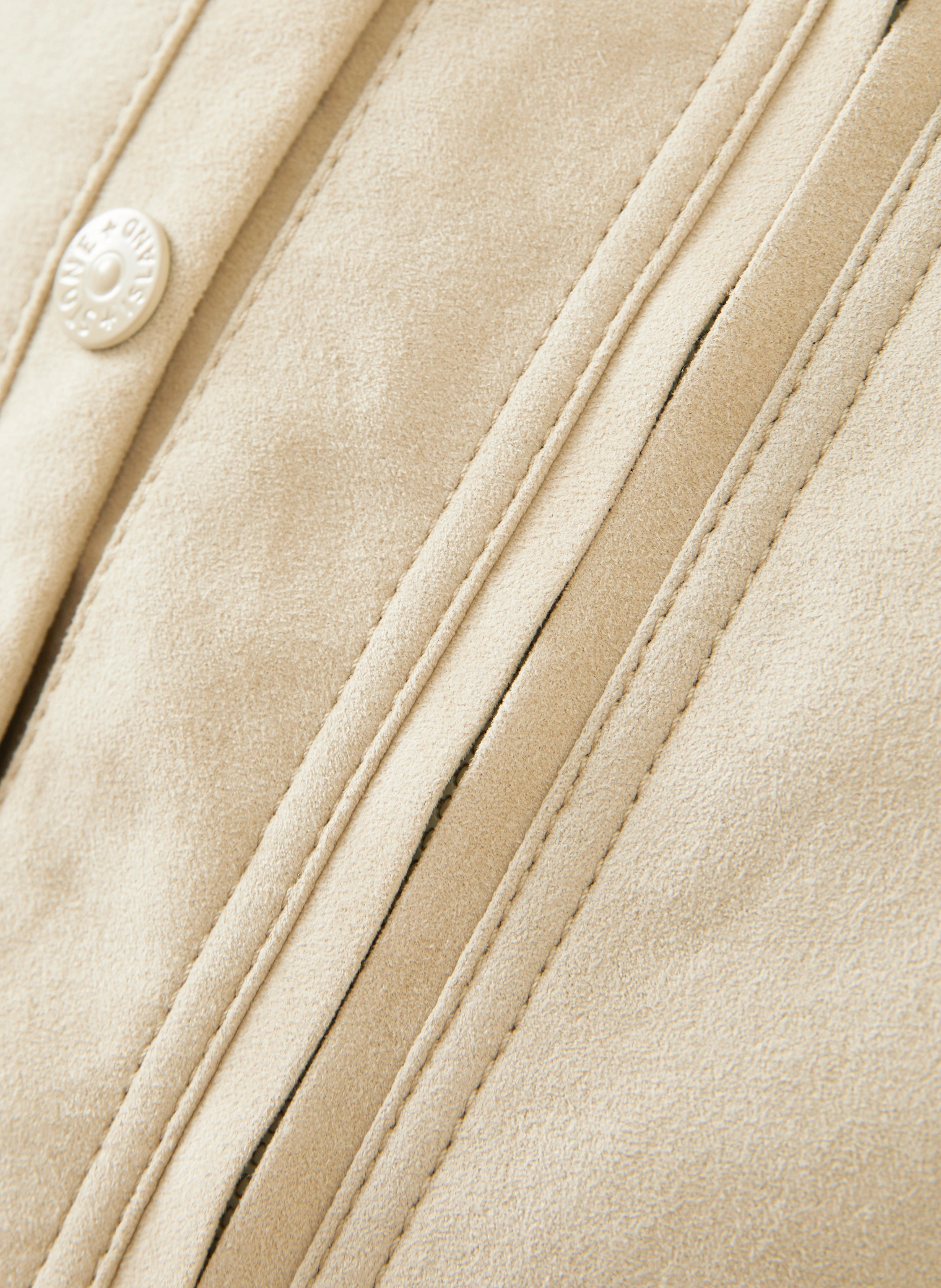 STONE ISLAND Blouson GHOST in Lederoptik