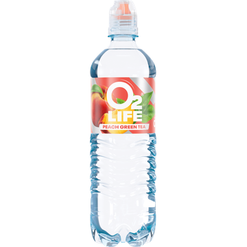 O2 Life Peach Green Tea 750 ml