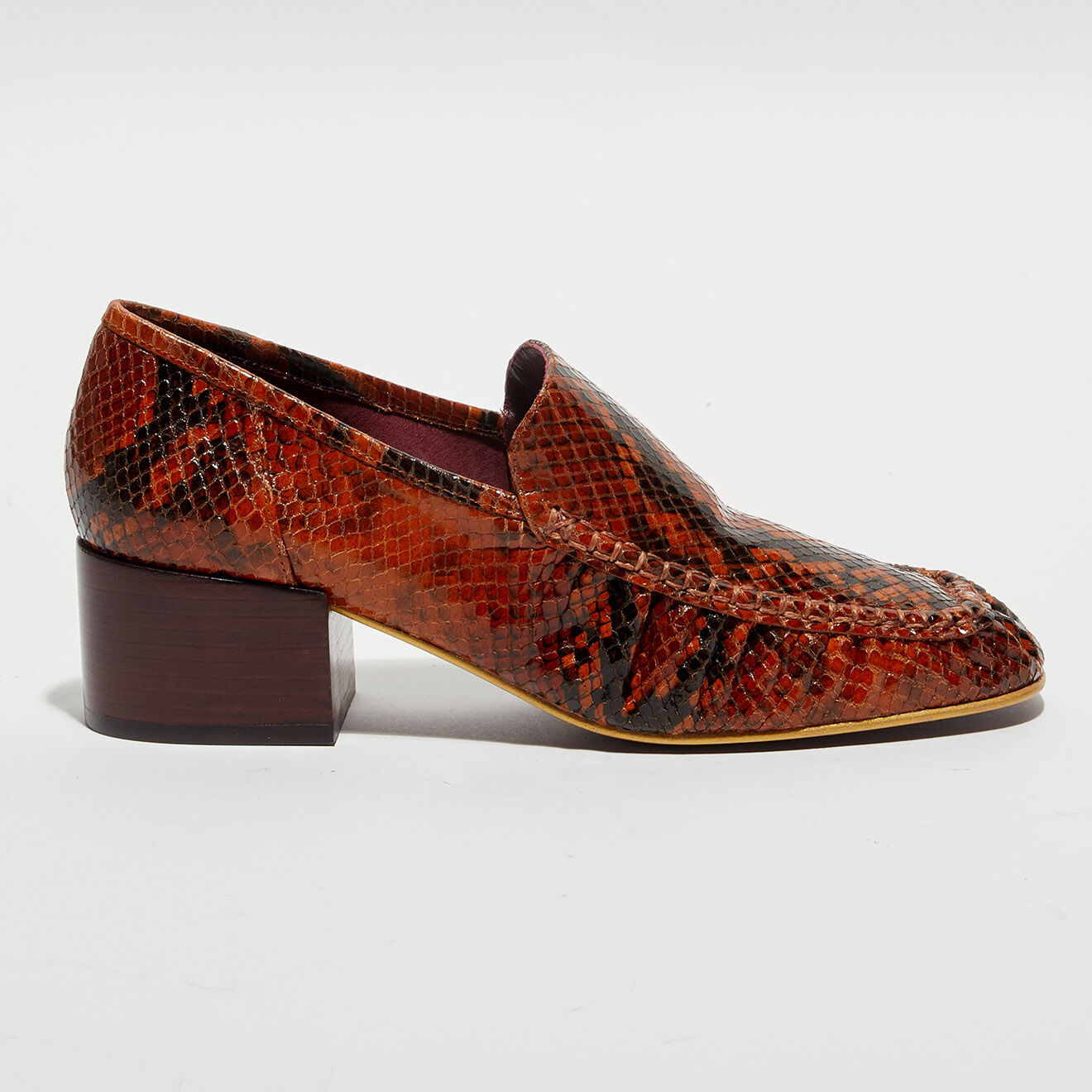 Avril Gau Mocassins  Amore en Cuir cognac