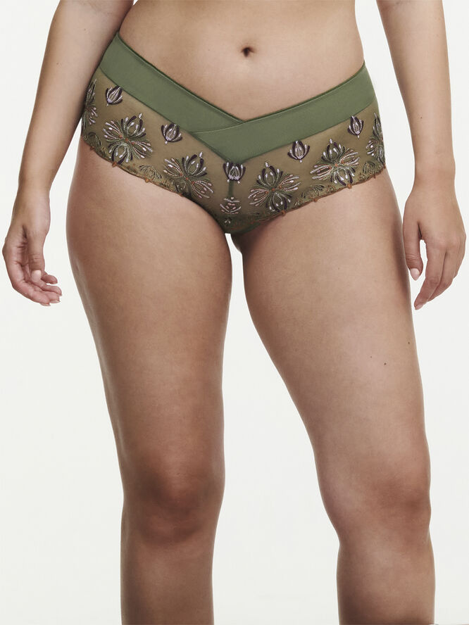 Chantelle Champs Elysées Shorty Grøn