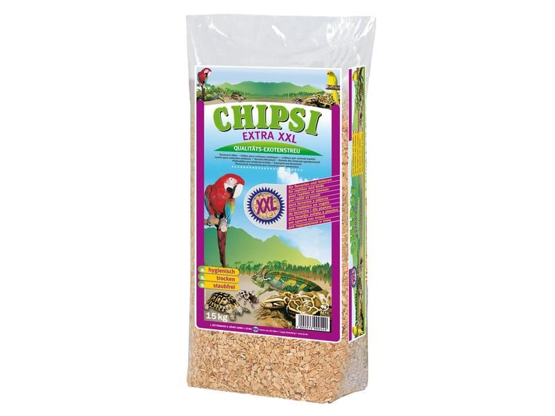 CHIPSI Bodensubstrat Extra Exoten XXL, 15 kg Exotenstreu