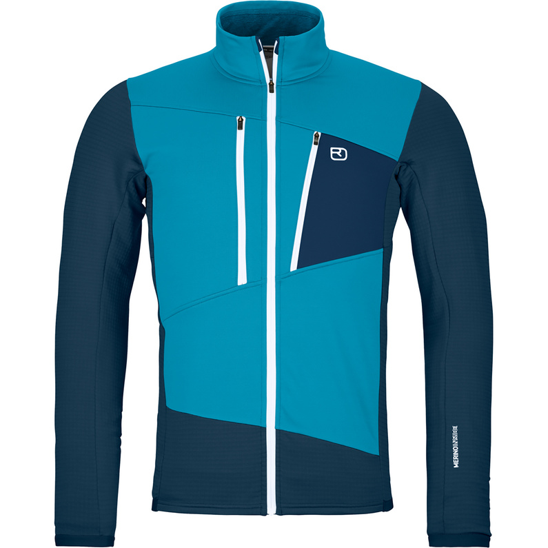 Ortovox Herren Fleece Grid Jacke