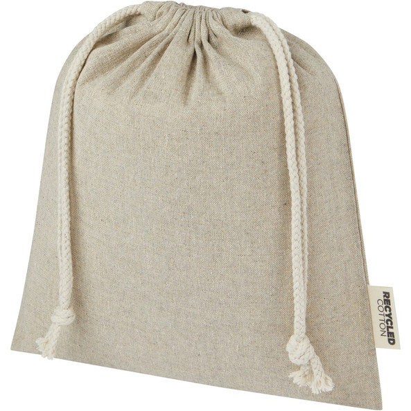 EgotierPro 120671 - Sac Cadeau Écologique en Coton Recyclé 1.5L