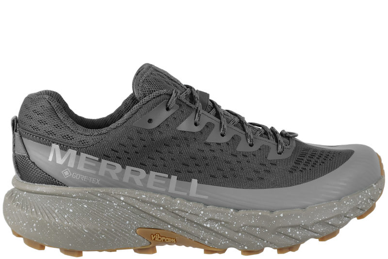 MERRELL AGILITY PEAK 5 GTX KONDISKO I MØRKEGRÅ TEKSTIL
