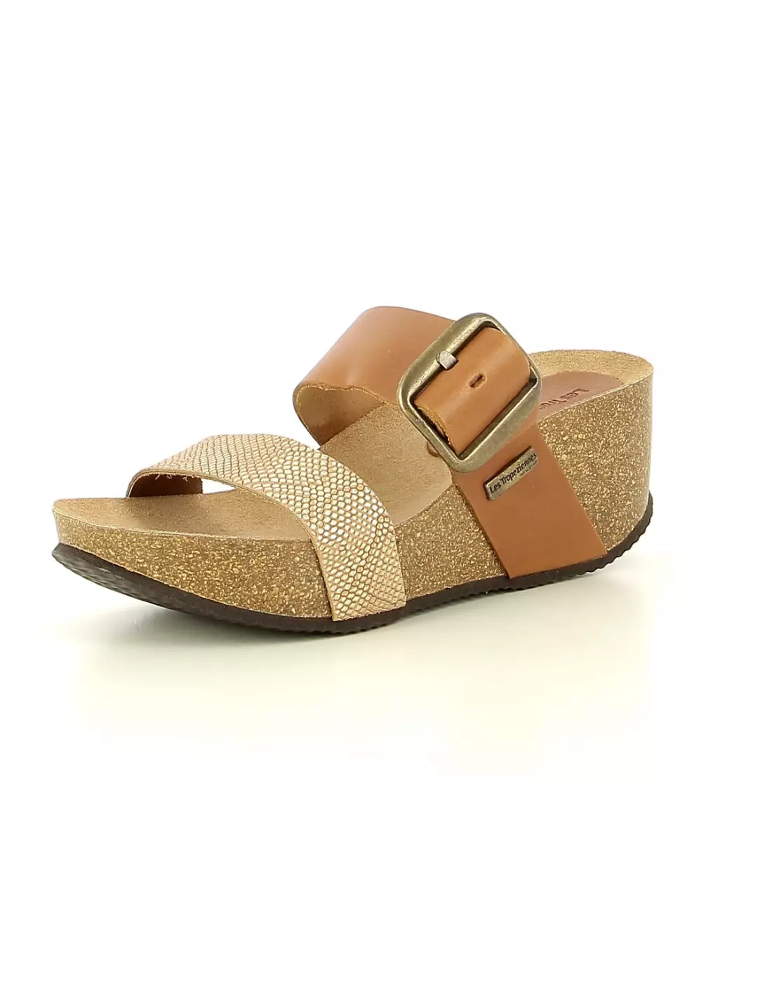LES TROPEZIENNES PAPRIKA TAN - Mules & sabots Tan
