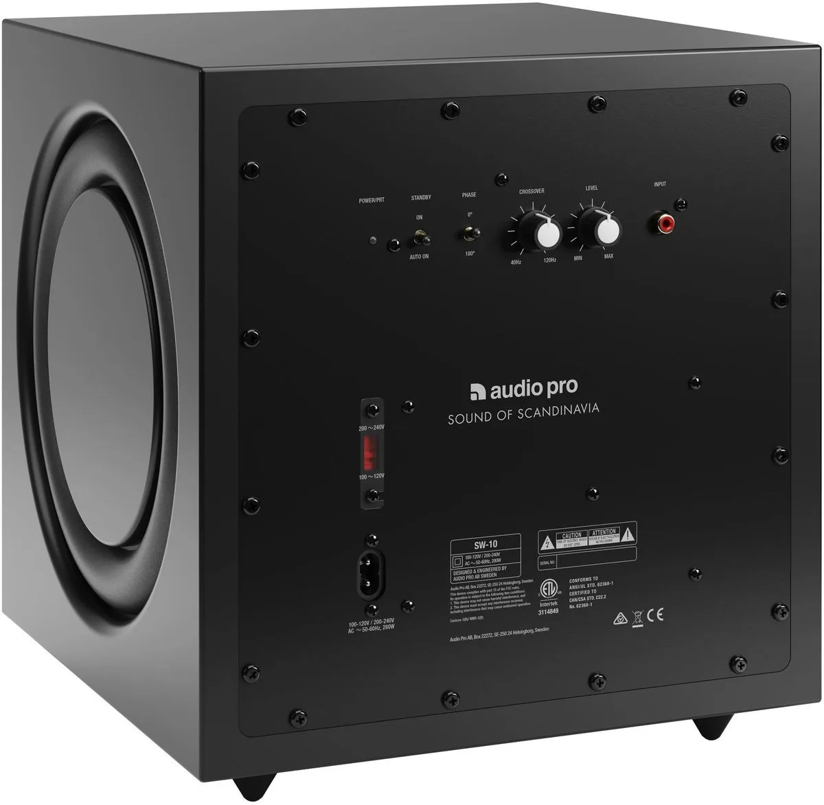 Audio Pro Addon SW-10 Noir Caissons de basses