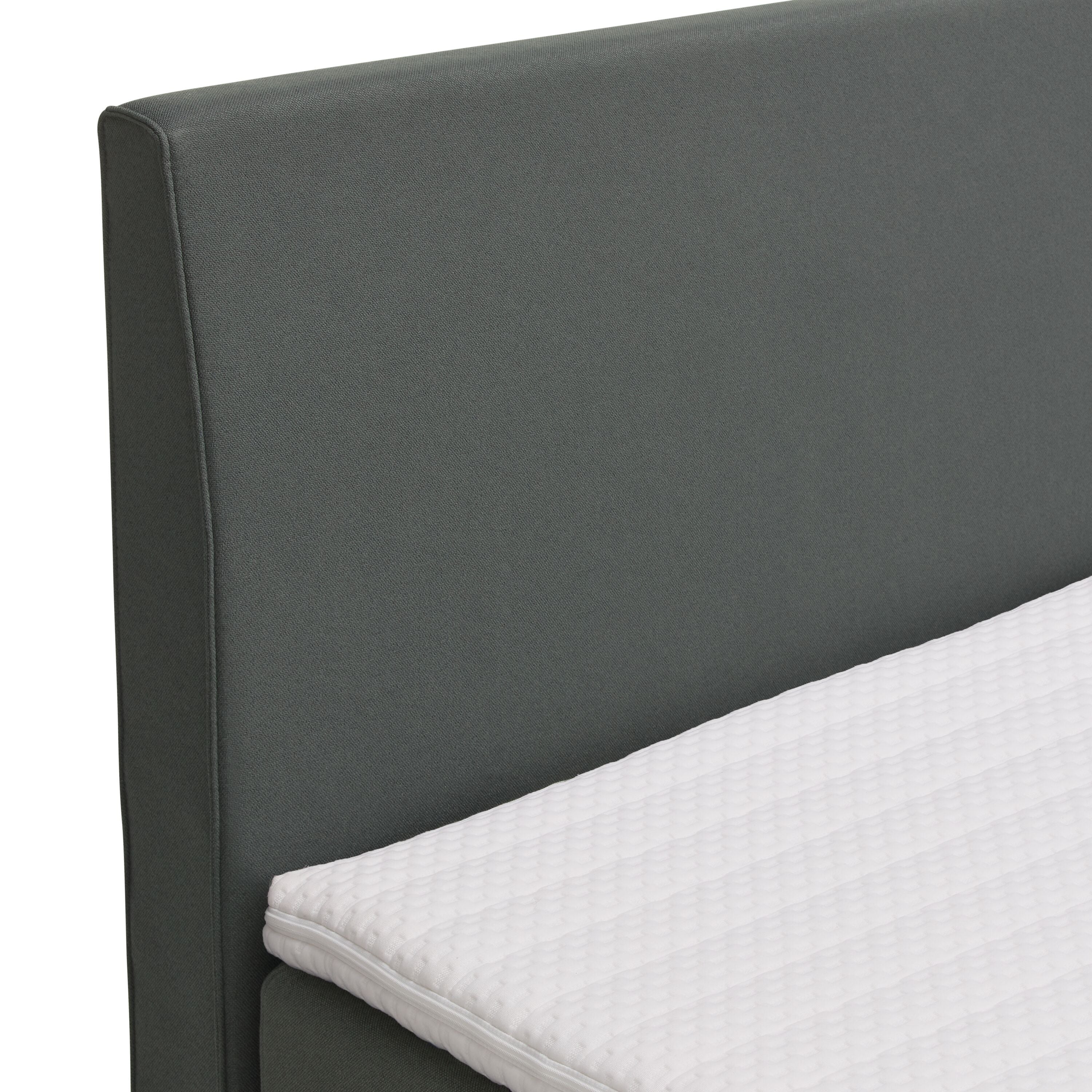 bico GOODNIGHT Boxspringbett - Dunkelgrau / B: 180.0 cm x T: 200.0 cm
