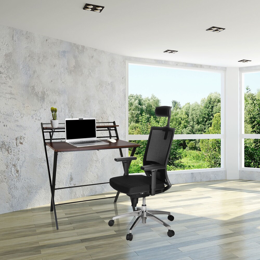 Klappschreibtisch EASY CLAP Melaminharzbeschichtete Spanplatte, Metall hjh OFFICE