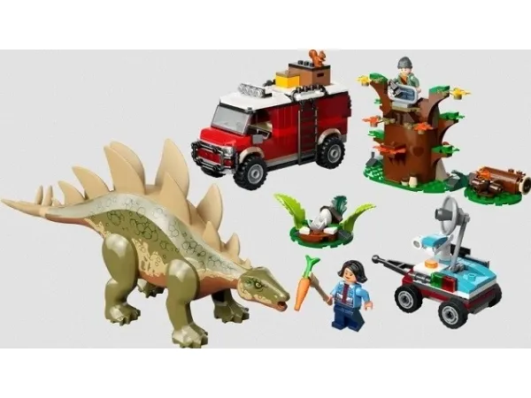 LEGO Jurassic World 76965 Dinosaurmissioner: Stegosaurus-opdagelse