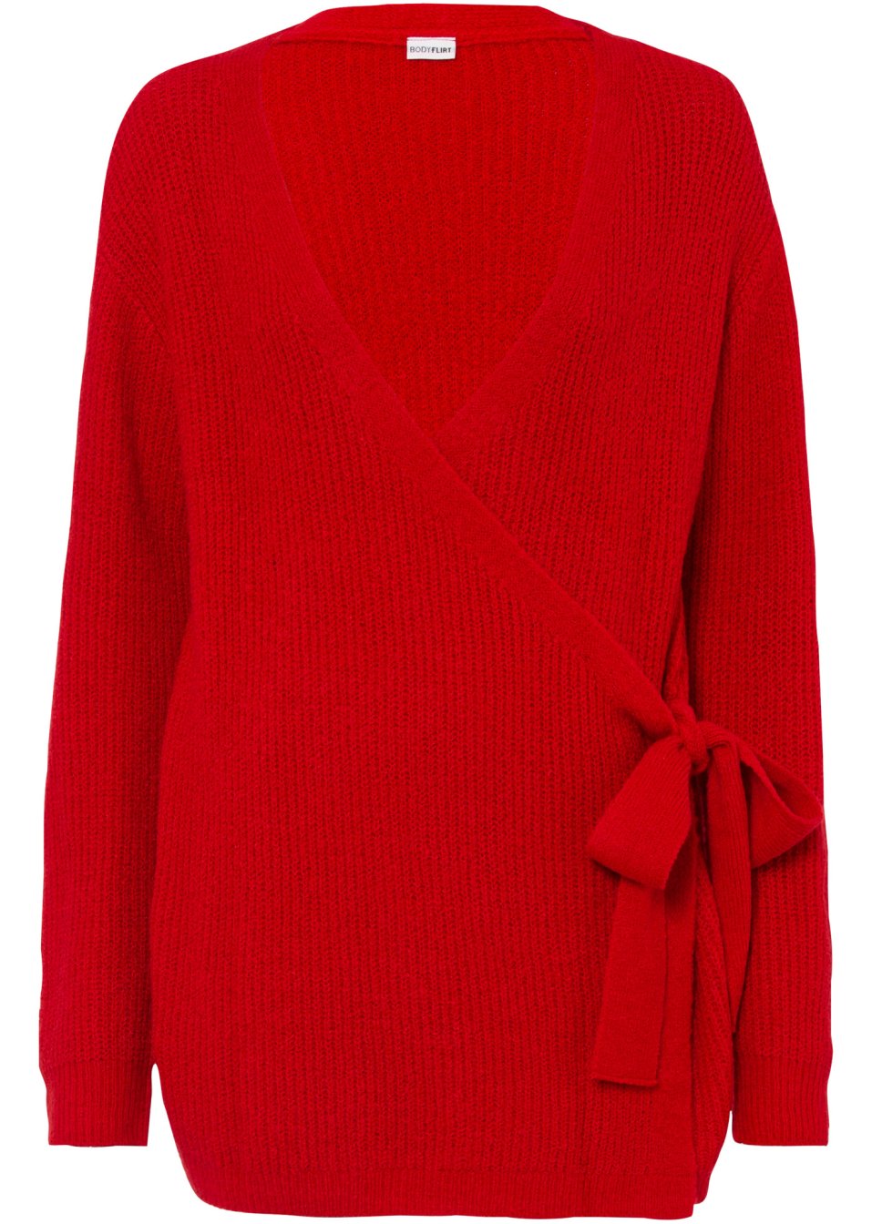 Gilet en maille portefeuille