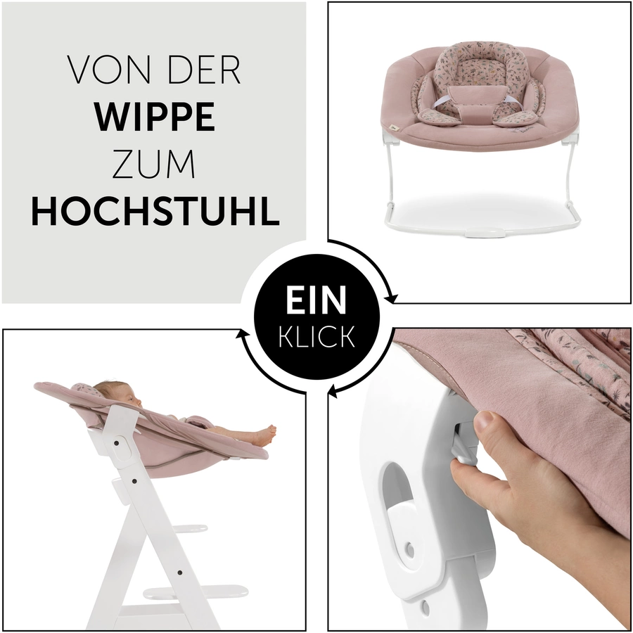 Hauck Babyaufsatz Alpha Bouncer 2in1 Bambi Rose