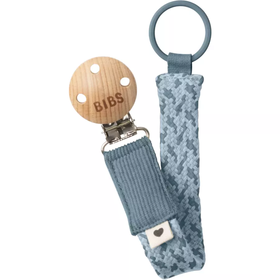 BIBS® Schnullerkette PetrolBaby Blue