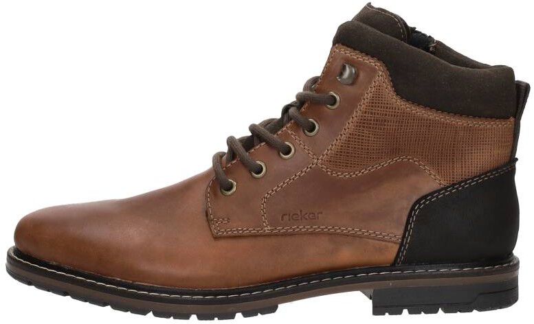 Rieker Veterschoenen Hoog cognac