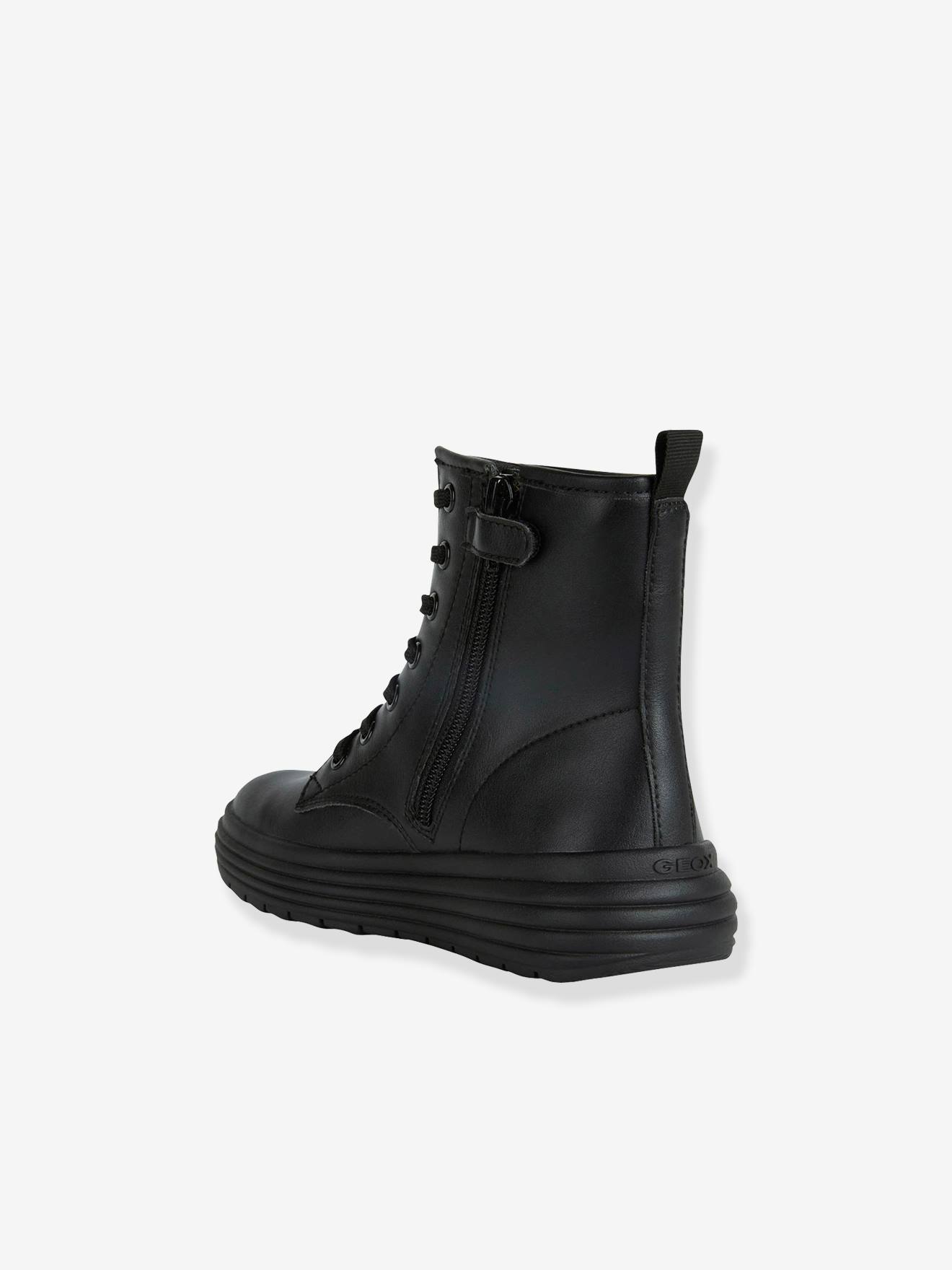 Botas de cano curto com cadarço Phaolae GEOX® pretas