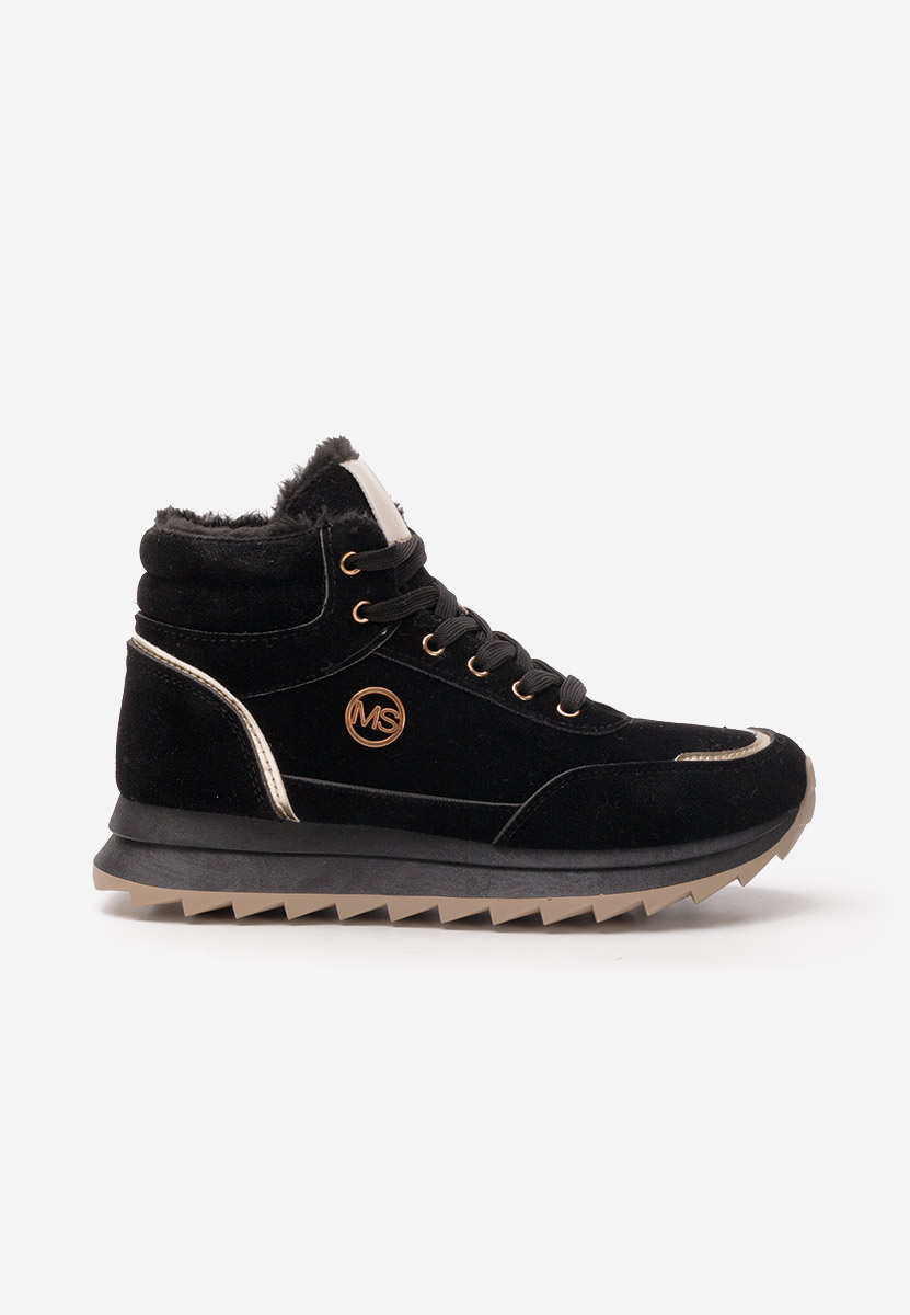 Baskets d'hiver pour femmes noirs Noira