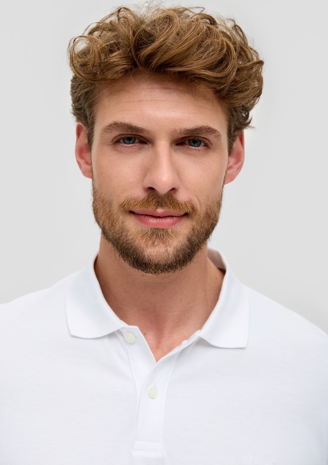 s.Oliver Poloshirt , mit Logostickerei