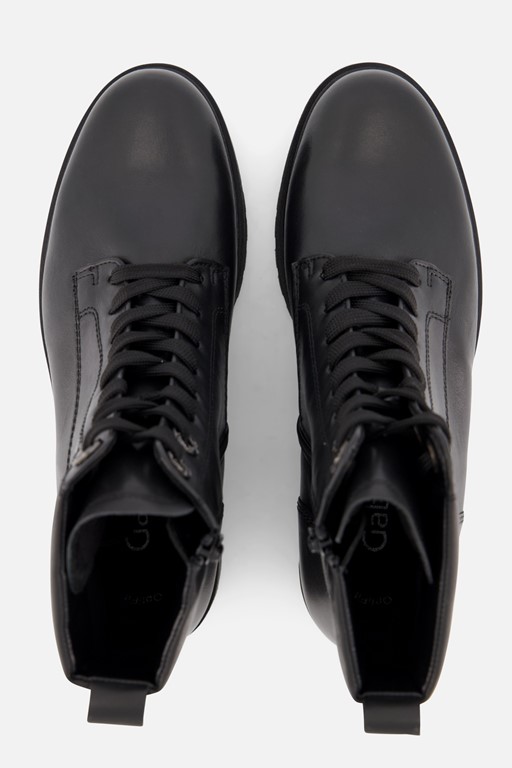 Gabor Veterboots zwart Leer
