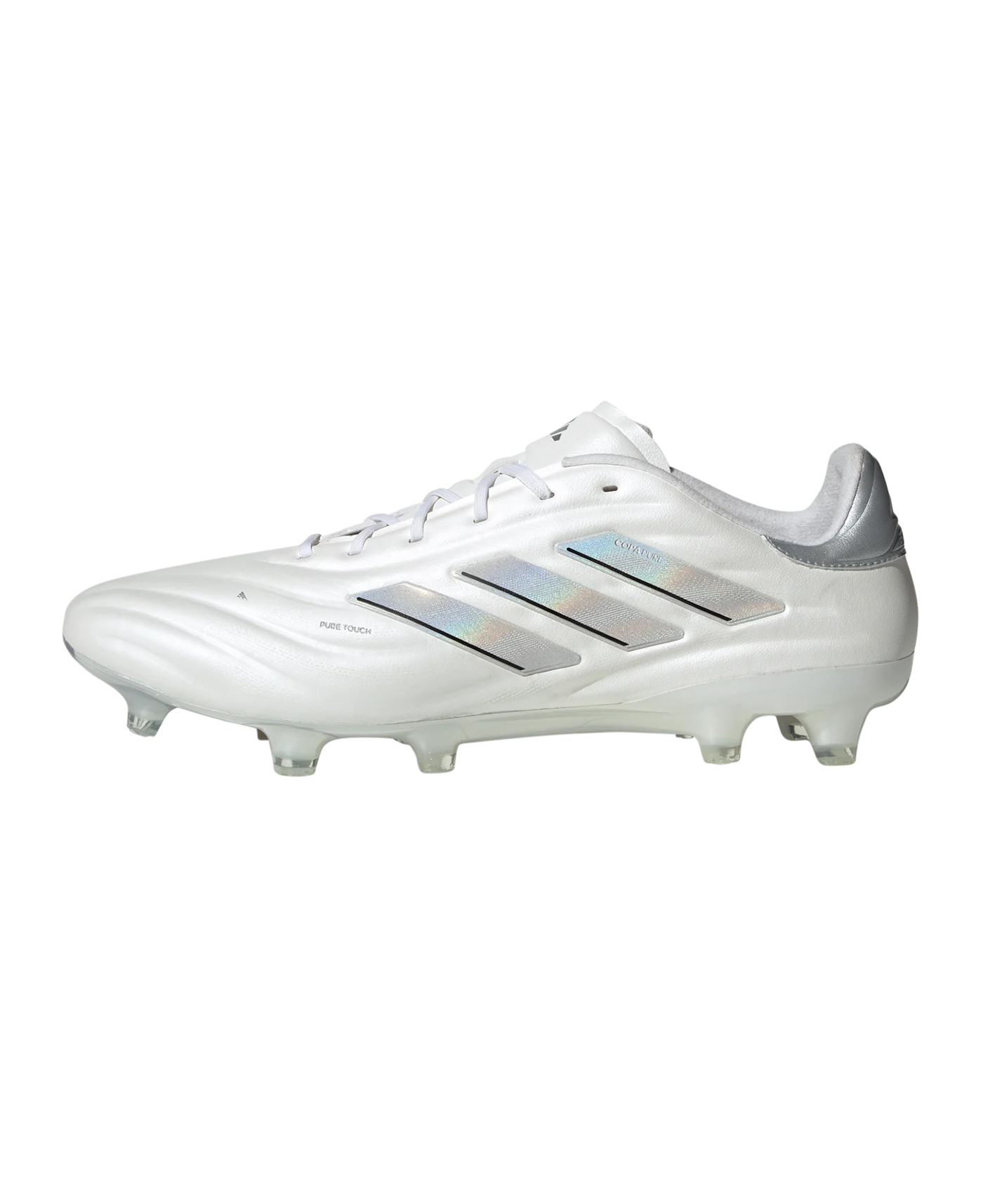 adidas COPA Pure 2 Elite FG Pearlized Weiss Silber