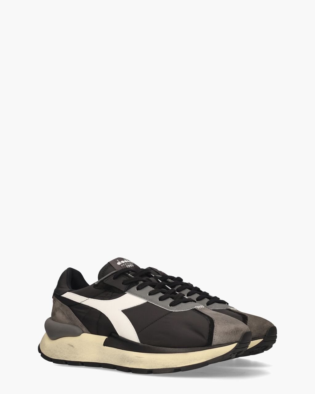 Diadora Heritage Mercury Elite Zwart Herensneakers