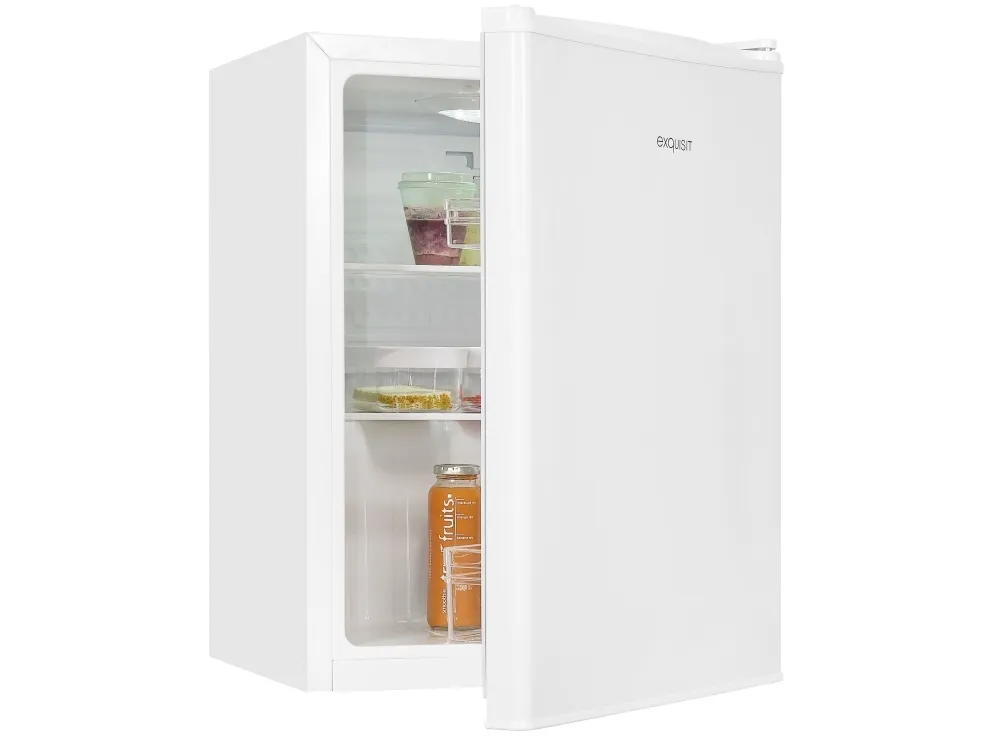 Exquisit KB60-V-090E, 52 L, N-ST, 41 dB, E, Hvid